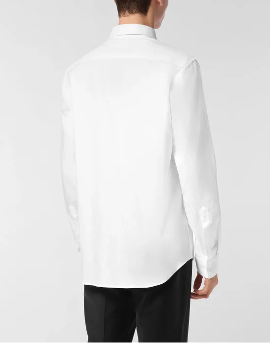 Regular Fit Shirt Herringbone