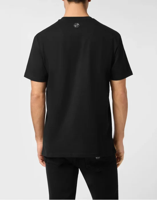 Round Neck T-Shirt Full Of Stones Teddy Glass