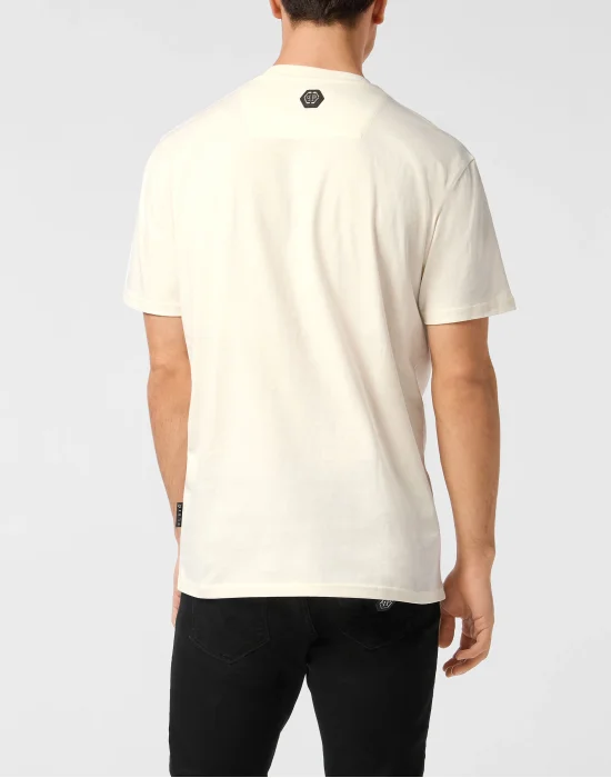 Round Neck T-Shirt Patch Stones