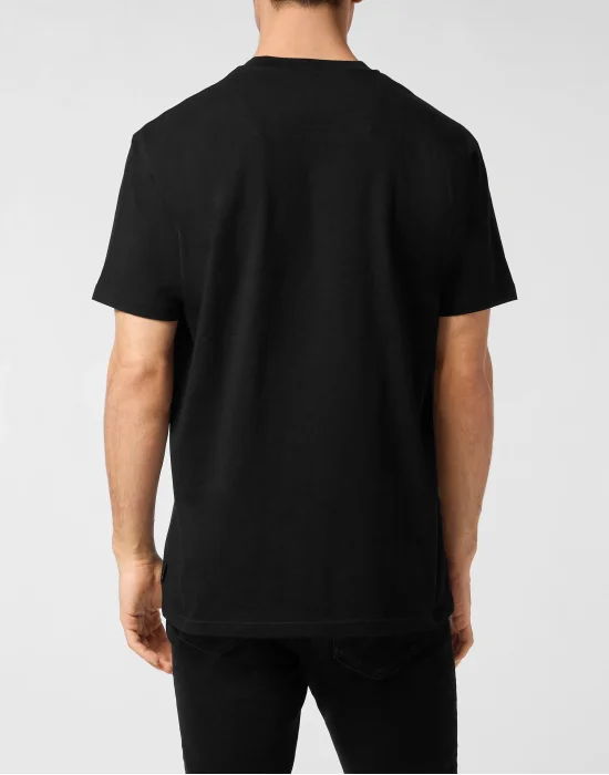 Round Neck T-Shirt Teddy Glass