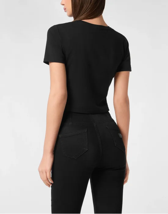 Modal Sexy Pure Fit Cropped T-Shirt