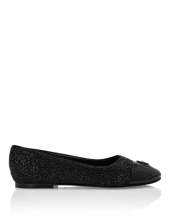 Ballerina Flats Mix Strass