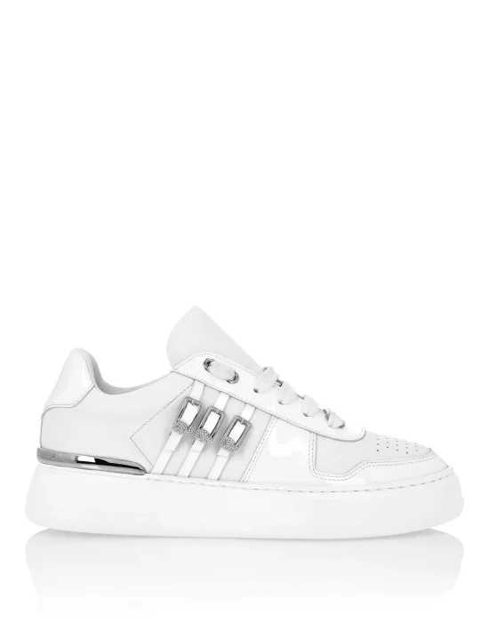 Low Top Sneakers Belts Skull