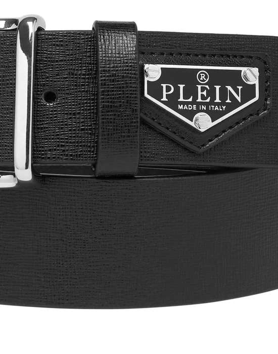 Leather Belt Iconic Plein