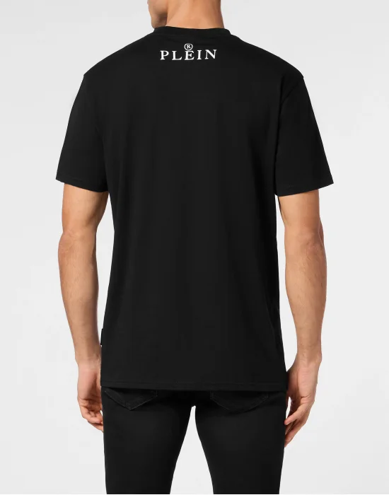 Round Neck T-Shirt Skull Snake