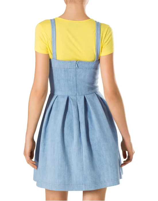 Denim Dress "It's fine love"