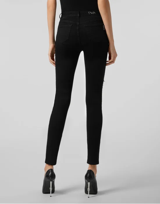 High Waist Jegging Destroyed