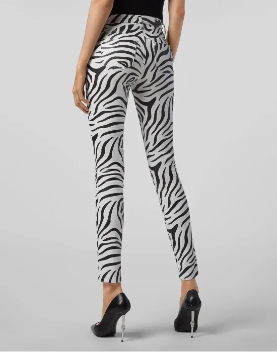 High Waist Jegging Zebra