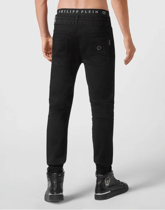 Denim Jogging Trousers