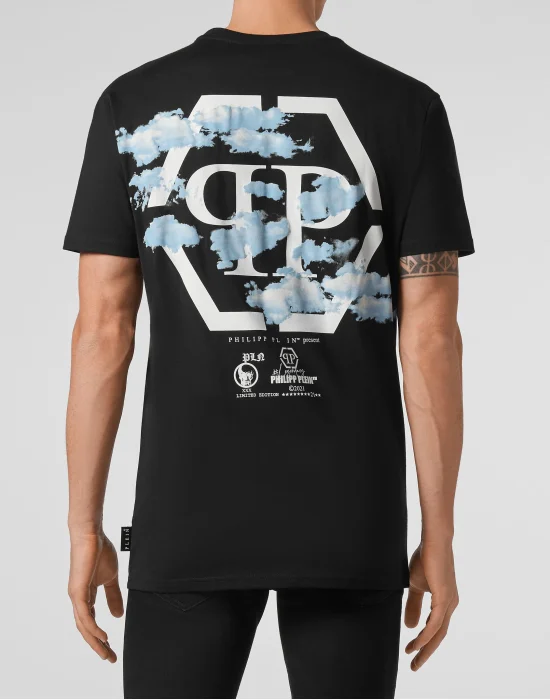 T-shirt Round Neck SS Clouds