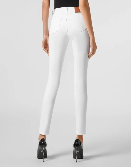 High Waist Jegging Pins Iconic Plein