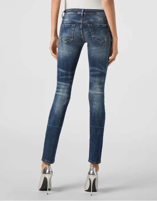 Slim Fit Pins Iconic Plein
