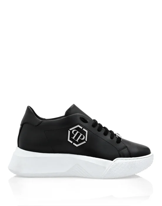Leather Lo-Top Sneakers