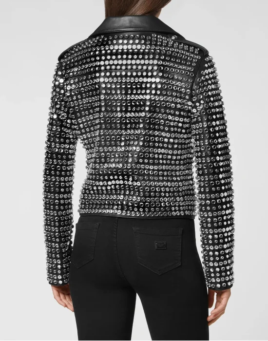 LIMITED  EDITION  CRYSTAL  BIKER with Crystals