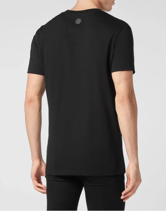 T-shirt Round Neck SS Glass Skull