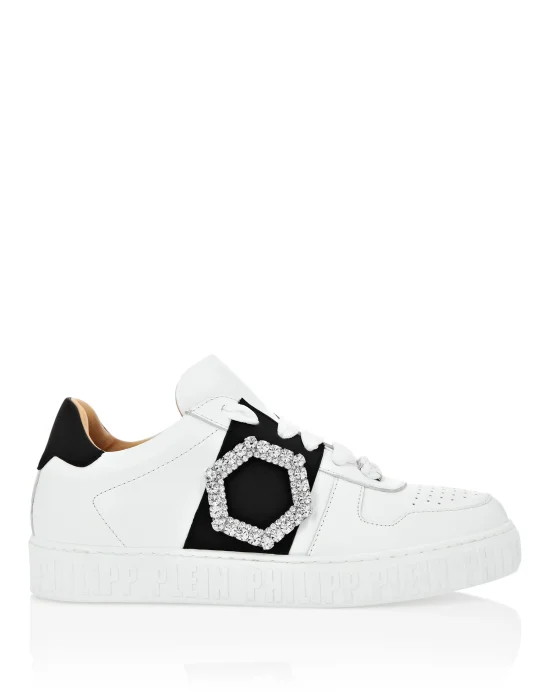 Leather Lo-Top Sneakers