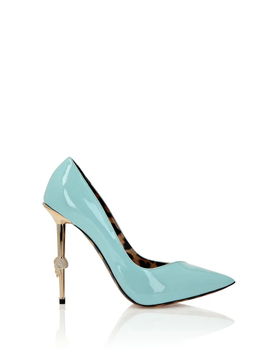 Patent Leather Decollete Hi-Heels