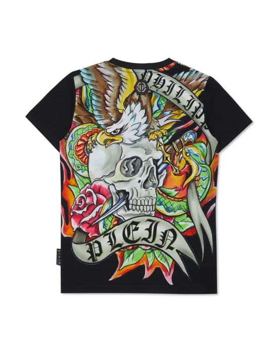 T-shirt Round Neck Tattoo