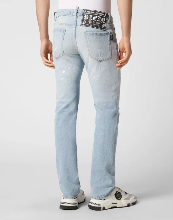 Denim Trousers Super Straight Cut
