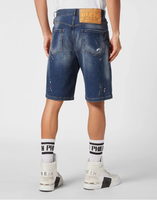 Denim Shorts Formentera Fit Skull&Bones
