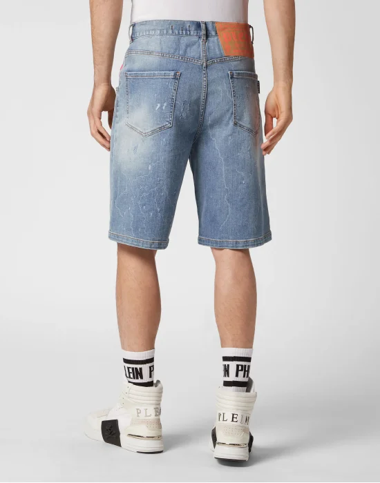Denim Shorts Formentera Fit Skull&Bones