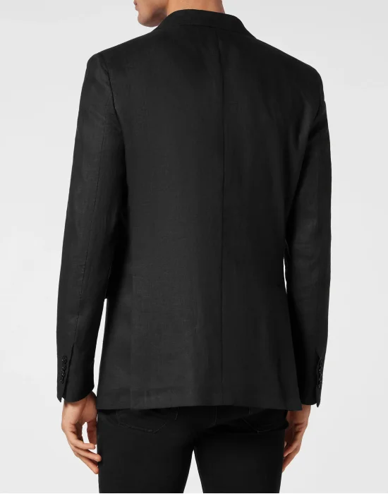 Linen Blazer Gigolò fit