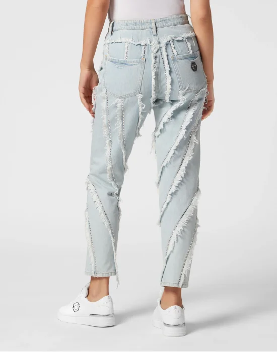 Denim Trousers Mom Fit