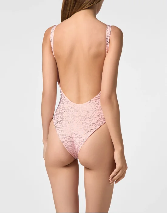 Strass Monokini Monogram