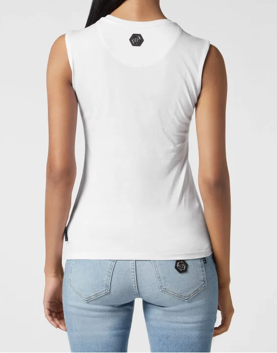 Full Strass Tank Top Wire Frame