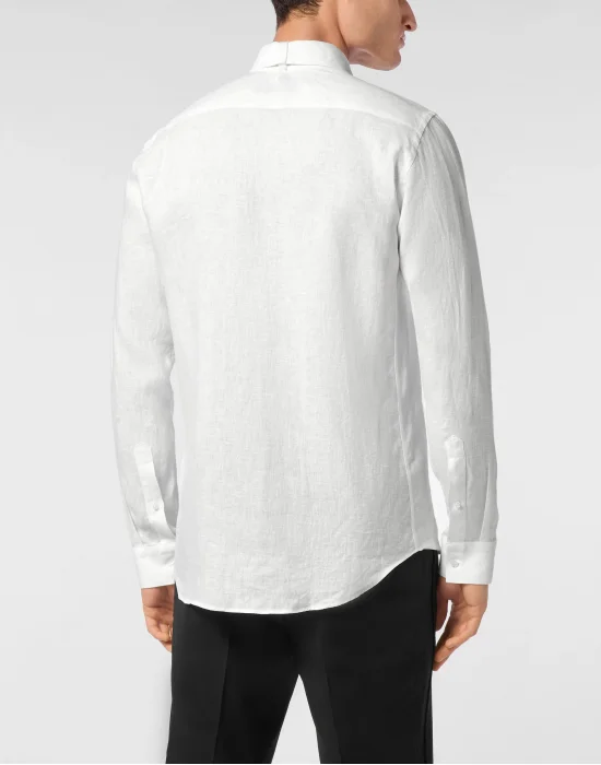 Linen Shirt Sugar Daddy Cut LS