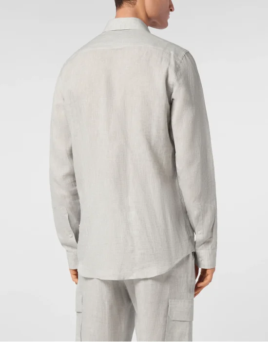 Linen Shirt Sugar Daddy Cut LS