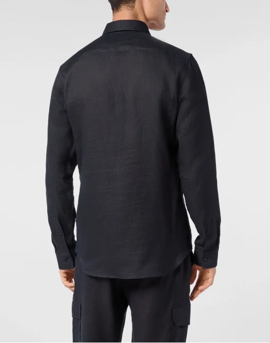 Linen Shirt Sugar Daddy Cut LS