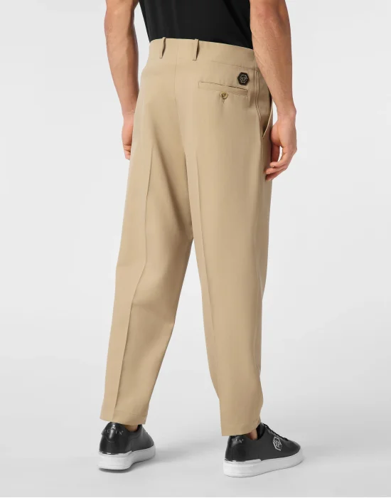 Wool Trousers Chinos Classic Fit