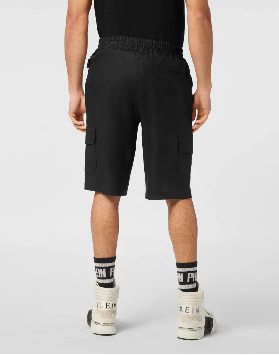 Linen Short Trousers Coolkid Cargo