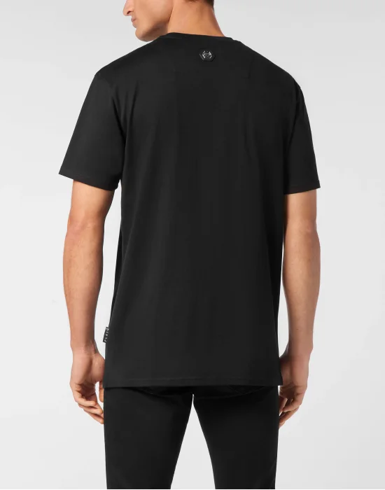 Jersey T-shirt Round Neck SS Strass Money Mouse