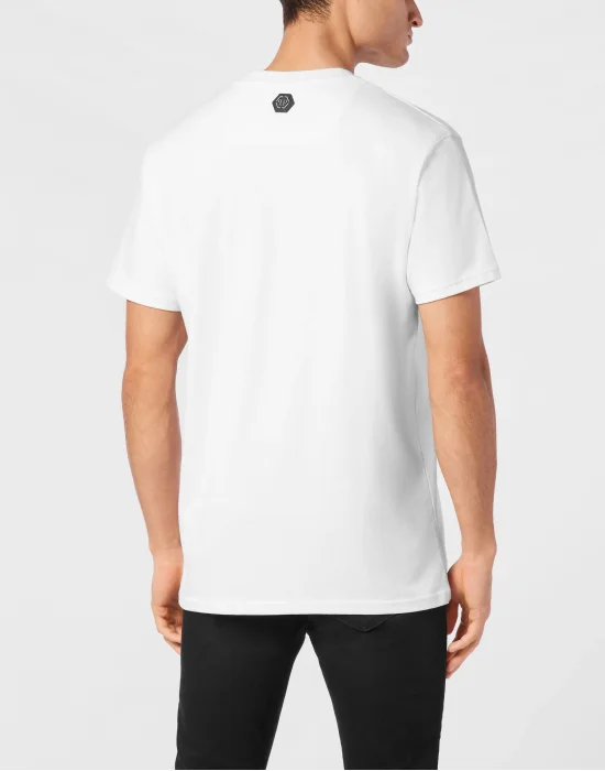 T-shirt Round Neck SS Plein Coursive