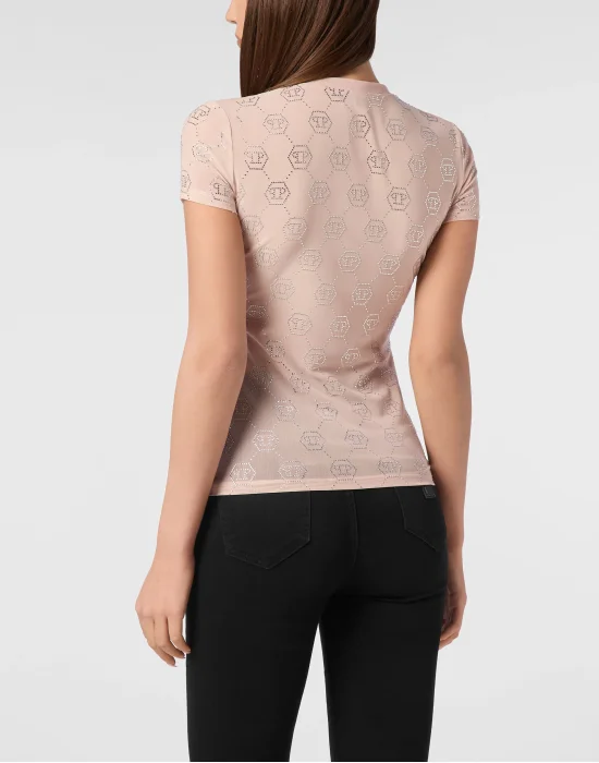 T-Shirt Sexy Pure Monogram Strass