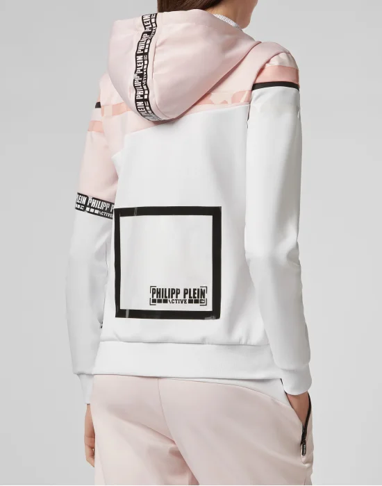 Hoodie Sweatjacket  Stripes