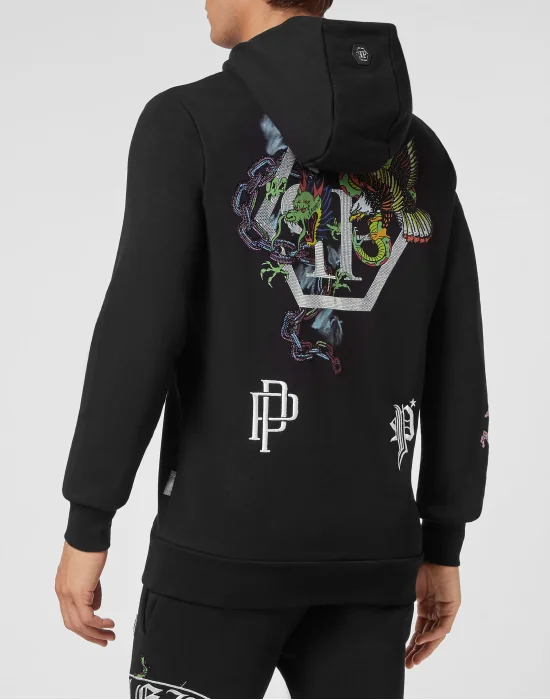 Hoodie sweatshirt Stones  Gothic Plein