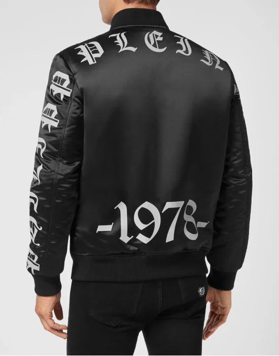 Satin Top Gun Bomber Hexagon