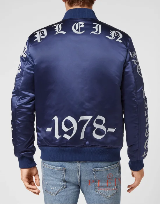 Satin Top Gun Bomber Hexagon