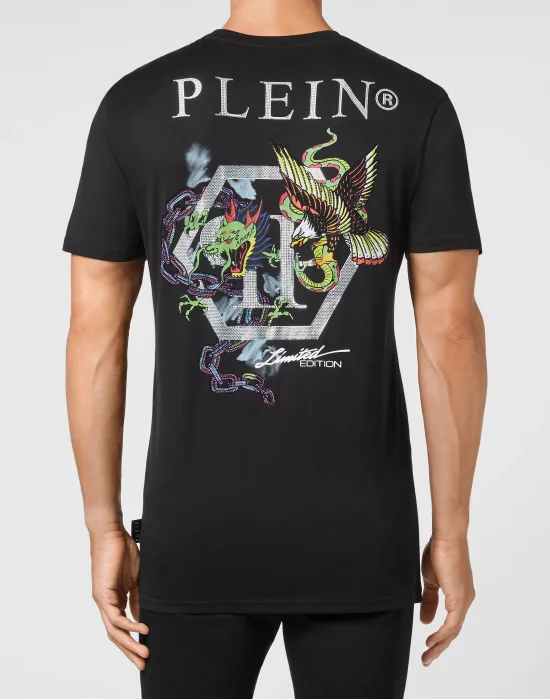 T-shirt Round Neck SS Stones Gothic Plein