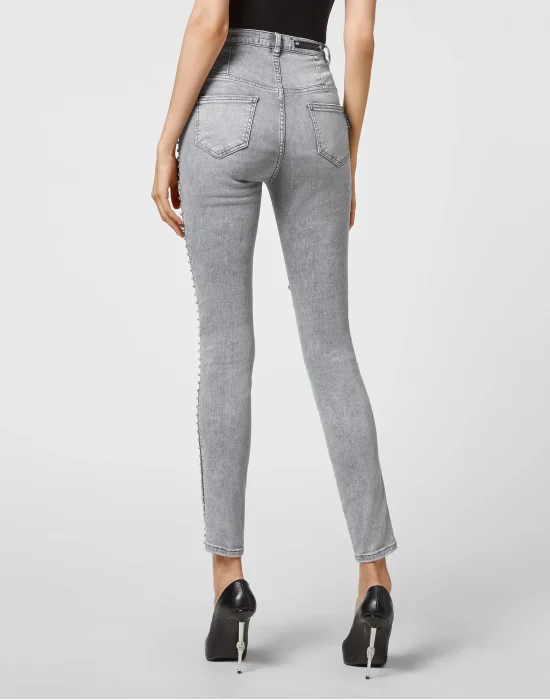 Super High Waist Jegging Stones