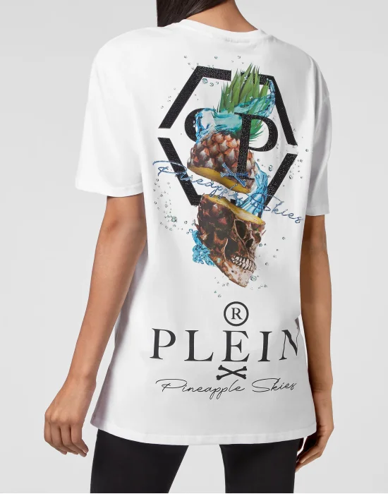 T-shirt Round Neck SS Pineapple Skies