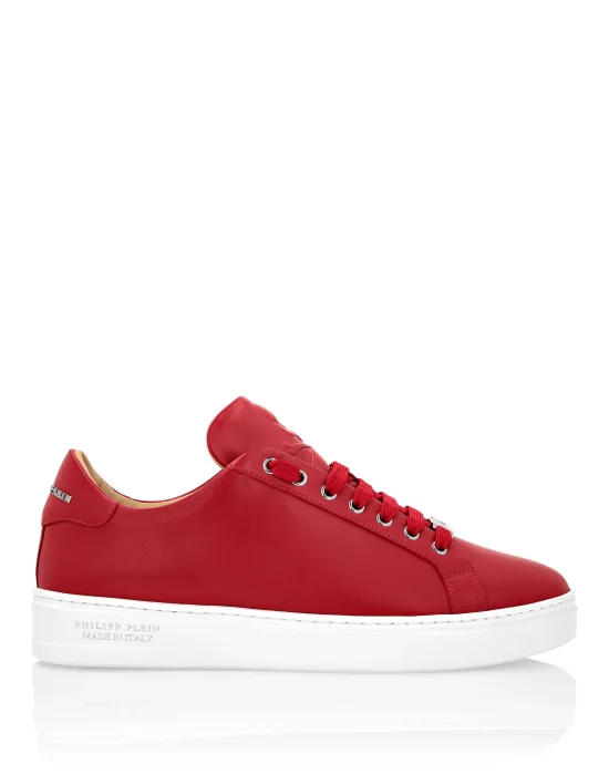 Leather Lo-Top Sneakers Philipp Plein TM