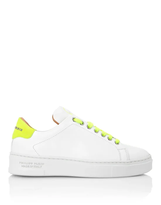 Leather Lo-Top Sneakers  Networth