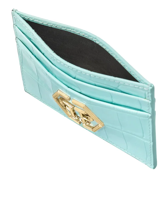 Croco Embossed Credit Cards Holder