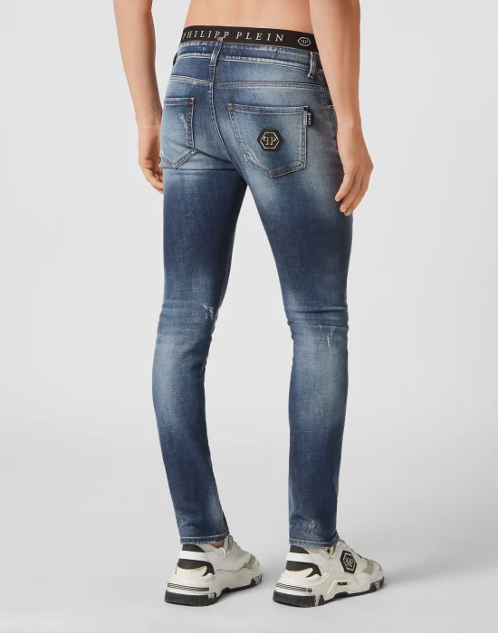 Denim Trousers Super fit Hexagon