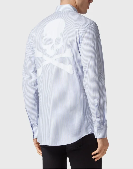 Shirt Slim Fit LS Skull&Bones
