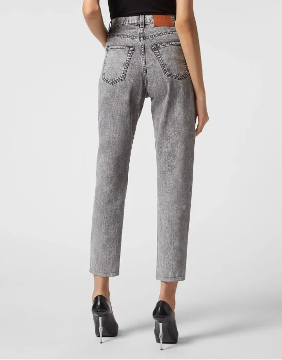 Denim Trousers Mom fit